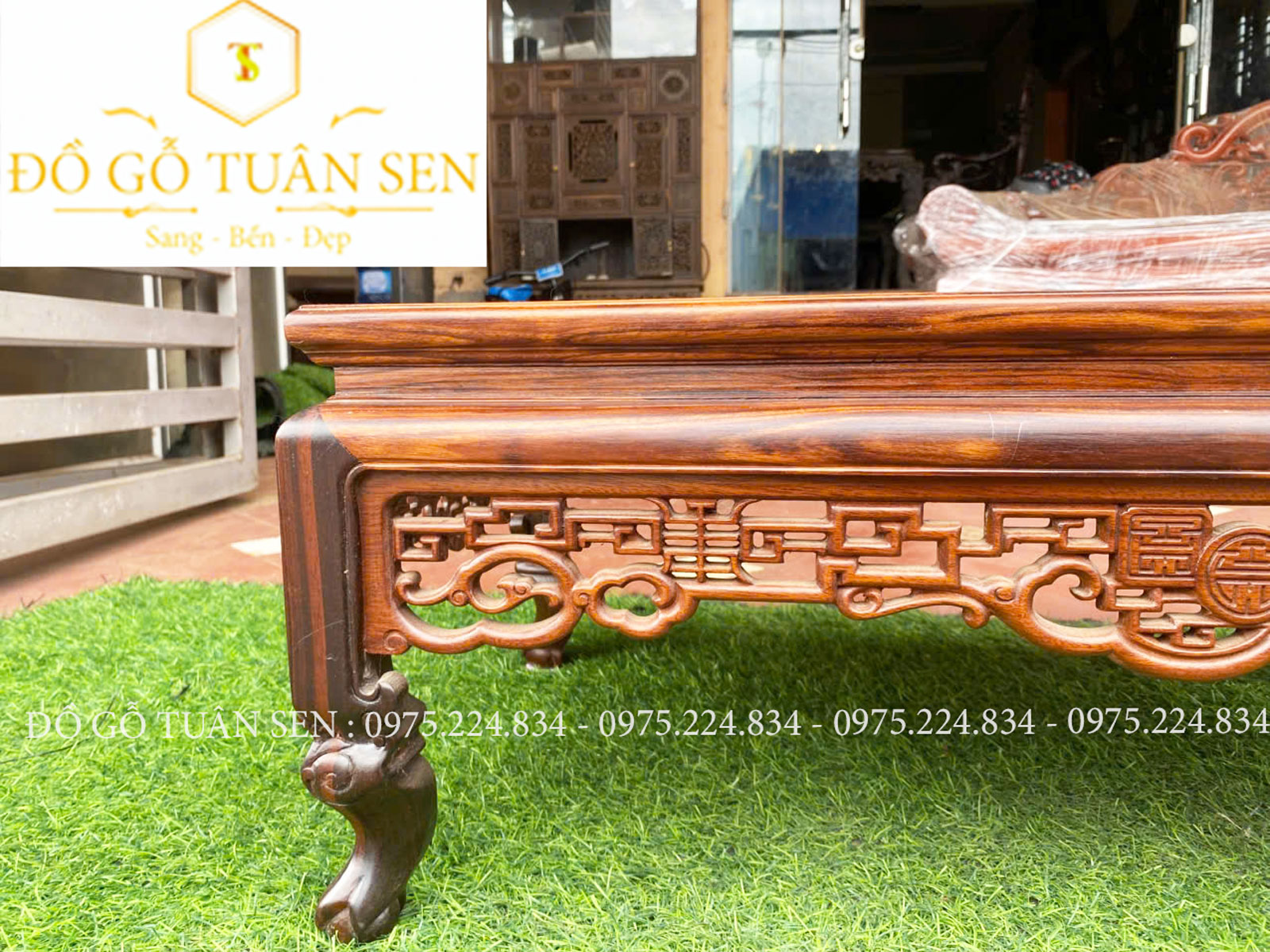bàn văn kỷ gỗ gụ hàng mộc
